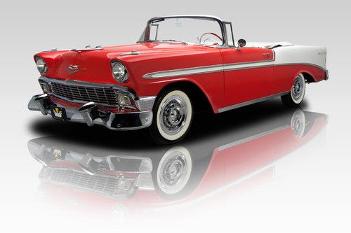 Frame off restored bel air convertible 265 v8 ps &amp; pb