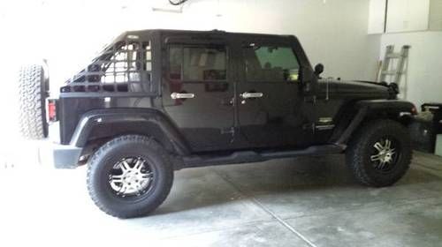 2007 jeep wrangler unlimited sahara 4door w/extras 4wd