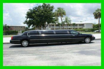 2007 town car executive 4.6l v8 16v automatic rwd limo 3 tv's dvd ipod wood trim