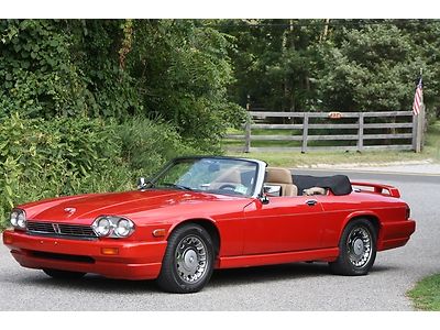 1989 jaguar xjs 2dr convertible leather seats  12 cylinder *we ship world wide*