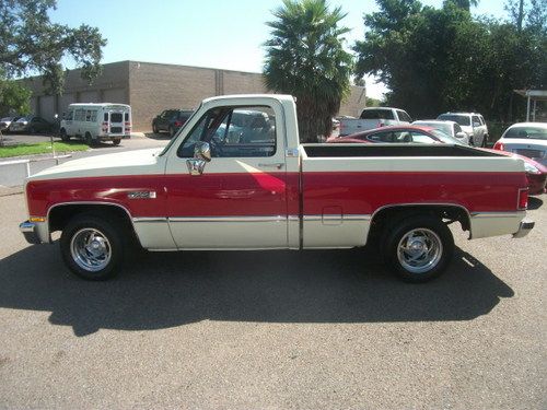 1986 gmc short bed   big block texas no rust nice condition with ac