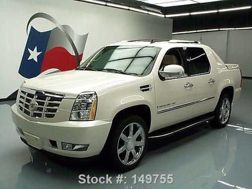 2008 cadillac escalade ext awd sunroof nav dvd 22's 70k texas direct auto