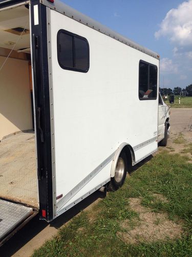 Van motorcycle hauler custom dually! 1 ton chassis 7.3 diesel rod bobber bagger