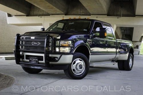 2008 ford f350 lariat king ranch 4x4 sat. radio navigation heated seats