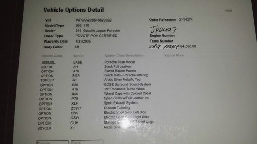 2004 Porsche 911 Carrera Coupe 2-Door 3.6L, US $32,200.00, image 18