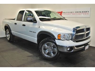 Awsome truck! 2005 ram 1500 slt quad cab 4x4 - 20" rims, sport package! clean!