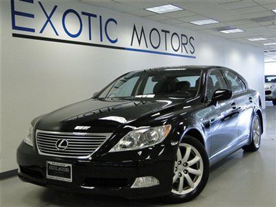 2008 lexus ls460! blk/blk!nav rear-cam pdc a/c&amp;heated-seats mark-levinson xenons