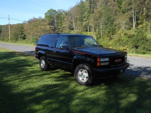 1995 GMC Yukon GT Two Door rare factory 5 speed standard transmission, image 14