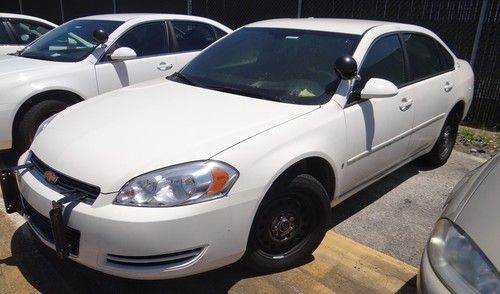 2007 chevrolet impala - salvage title/for parts - dash fire - tow only - 418117