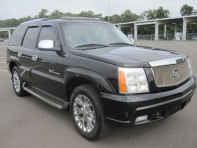 2005 cadillac escalade awd - navigation - runs strong - 5 days no reserve price