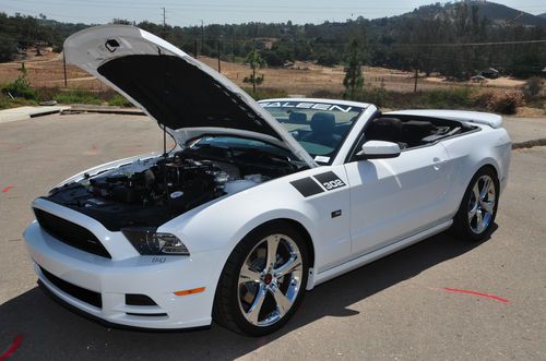 Beautiful 2014 mustang 302 saleen yellow label convertible, 625 hp 550 ft-lb,