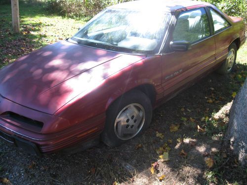 ** one owner ** 1991 grand prix se coupe 3.1l v-6 4-speed automatic project car