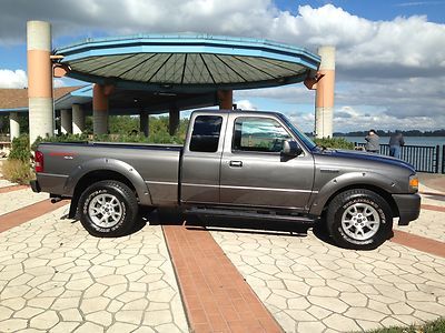 2011 ford ranger 4x4 sport low miles clean rebuilt salvage automatic no reserve!