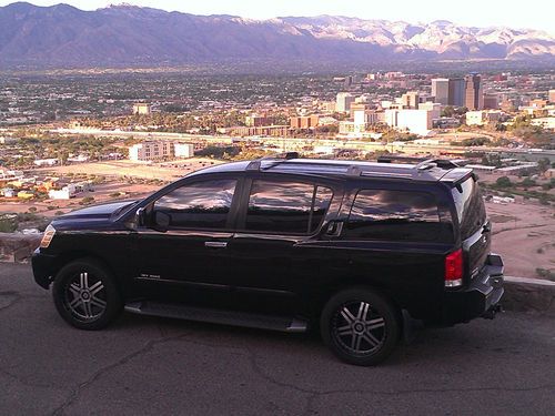2004 nissan armada 95k 22" rims leather loaded mint!
