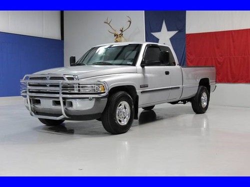 2001 ram 2500 5.9l diesel 6-speed manual cummins texas carfax must see