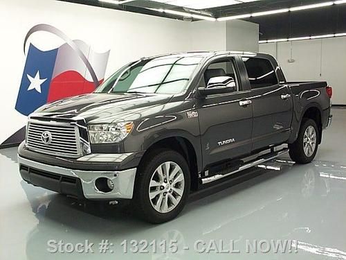 2012 toyota tundra platinum crew max sunroof nav 15k mi texas direct auto