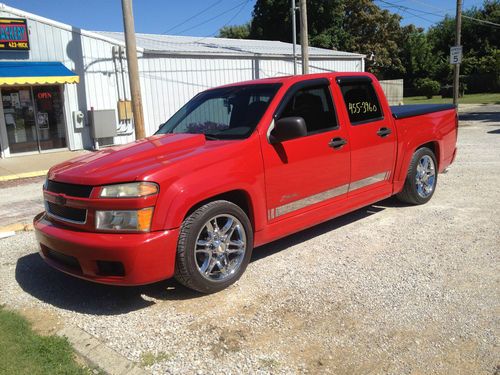 2005 chevy colorado xtreme crew cab   victory red