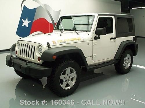 2010 jeep wrangler islander ed 4x4 hard top auto 54k mi texas direct auto