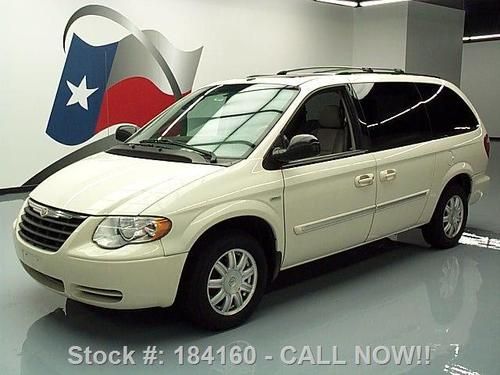 2007 chrysler town &amp; country touring nav cool vanilla!! texas direct auto