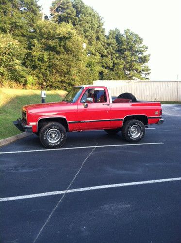 1984 chevrolet k5 blazer silverado sport utility 2-door 5.0l