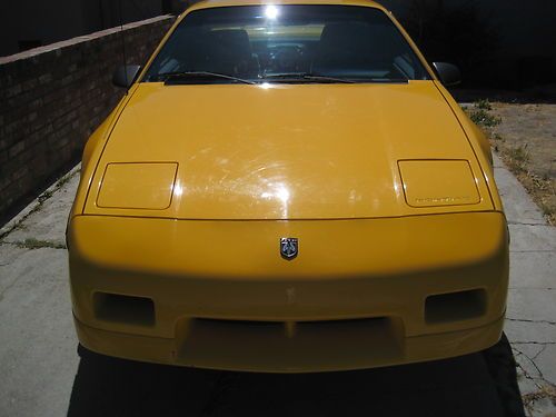 1988 pontiac fiero gt hardtop - very clean &amp; low miles