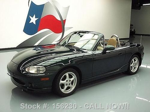 2000 mazda mx-5 miata convertible 5speed leather 58k mi texas direct auto