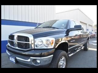 07 ram 1500 mega cab slt 4x4, 5.7l hemi v8, auto, cloth, dvd, alloys, clean!