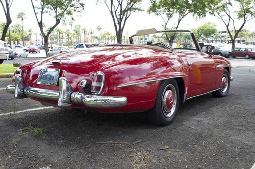 1962 Mercedes 190SL WITH A/C. FREE SHIPPING IF YOU BUY NOW!!!!!!!, US $49,500.00, image 7