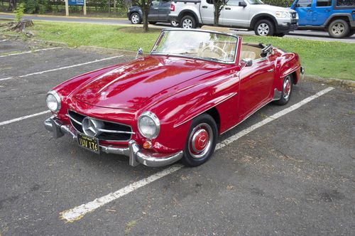 1962 Mercedes 190SL WITH A/C. FREE SHIPPING IF YOU BUY NOW!!!!!!!, US $49,500.00, image 18