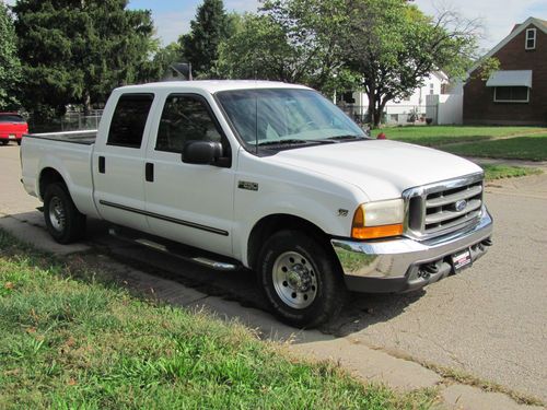 2000 ford truck f 250 super duty crew cab gas auto goose neck