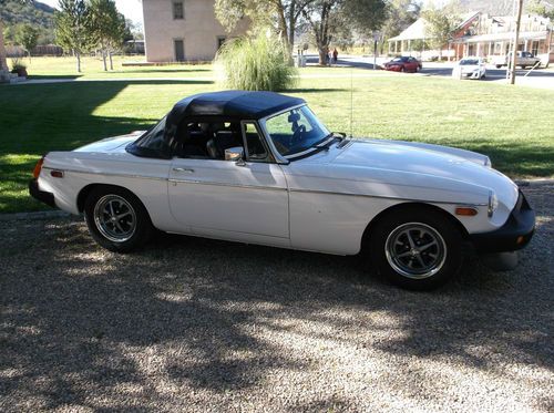 1977 mgb roadster zero rust california car very nice condition