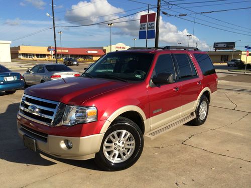 2007 ford expedition, loaded eddie bauer, rear dvd must see!!!!!