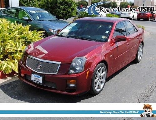 2007 cadillac cts-v heated seats navigation sunroof satellite radio tpms leather