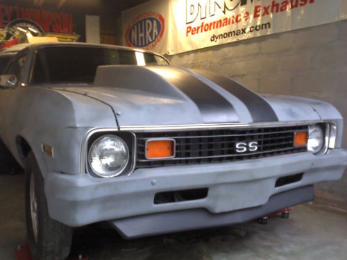 1974 nova ss clone garage find project roller drag pro street muscle car
