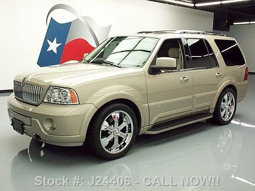 2004 lincoln navigator ultimate sunroof 22" wheels 45k texas direct auto