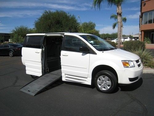 2010 dodge grand caravan se wheelchair handicap braun mobility van best offer