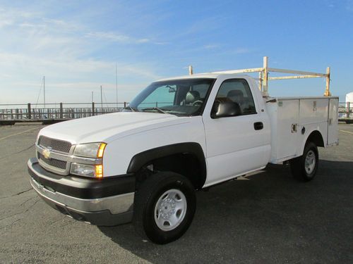 2004 Chevy Chevrolet Silverado 2500 8' Stahl Utility Service Body V8 NO RESERVE!, image 5