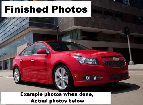 2013 chevrolet cruze red (15,000 miles wow) rs best offer 4 door 1.4 turbo auto