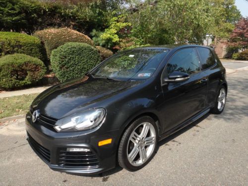 2012 vw golf r gray 2-door 15k mi, perfect condition, 60k mi warranty