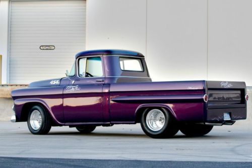 1959 gmc 100 fleetside-454 very fast - hot rod or street rat rod ( chevy truck)