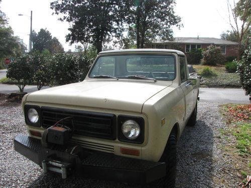 1978 international harvester scout ii terra 4x4