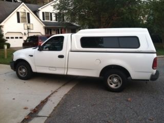 2003 f150 xl package with camper shell