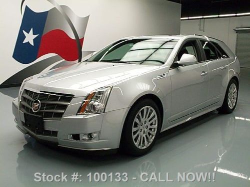 2010 cadillac cts performance wagon pano roof nav 25k texas direct auto