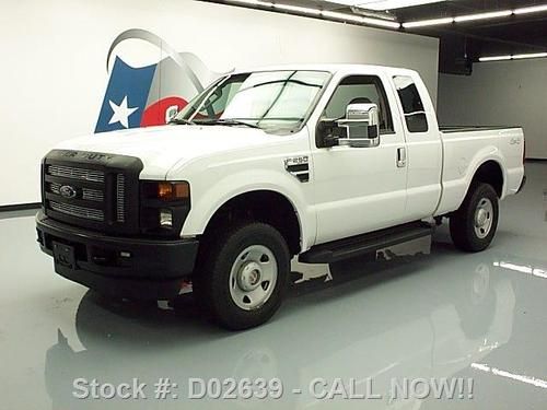 2008 ford f-250 supercab 4x4 5.4l v8 6-passenger 67k mi texas direct auto