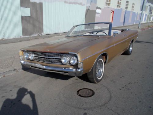1968 Ford Fairlane 500 Convertible "The Gold 500", image 3