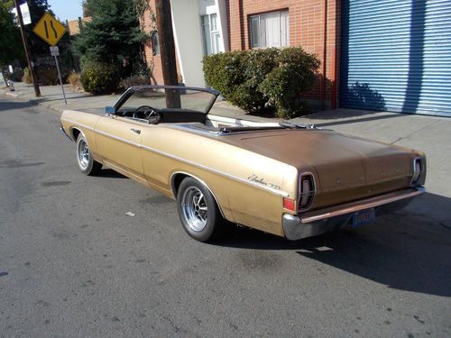 1968 Ford Fairlane 500 Convertible "The Gold 500", image 6