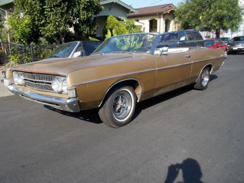 1968 Ford Fairlane 500 Convertible "The Gold 500", image 7