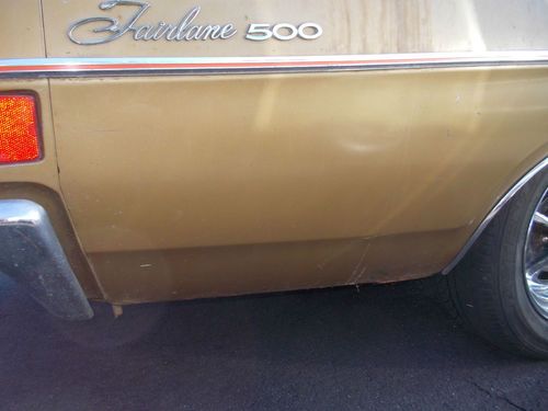 1968 Ford Fairlane 500 Convertible "The Gold 500", image 8