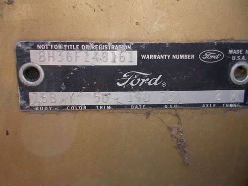 1968 Ford Fairlane 500 Convertible "The Gold 500", image 13