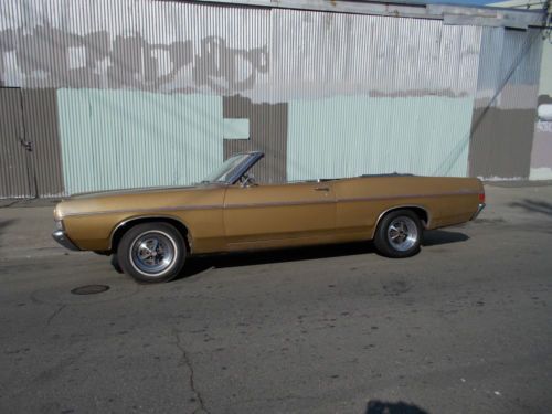 1968 Ford Fairlane 500 Convertible "The Gold 500", image 17